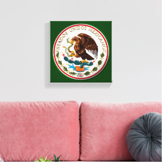 Estados Unidos Mexicanos Canvas Print