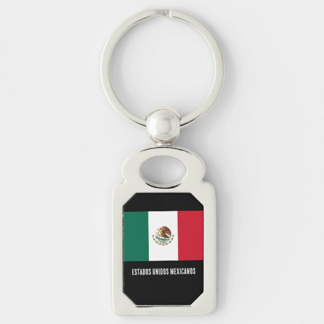Estados Unidos Mexicanos Metal  Keychain (Front)
