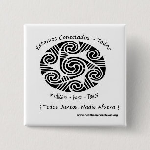 Estamos Conectados Todos Pinback Button