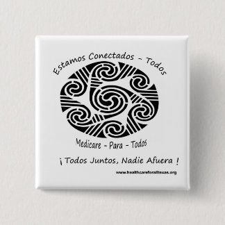 Estamos Conectados Todos Pinback Button