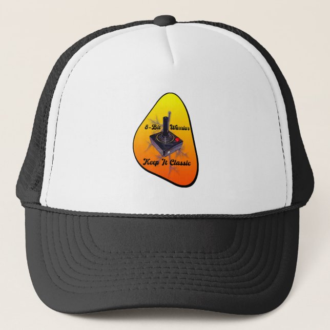 Estampa Game - Retro Gamer Legend - Bone Trucker Hat (Front)