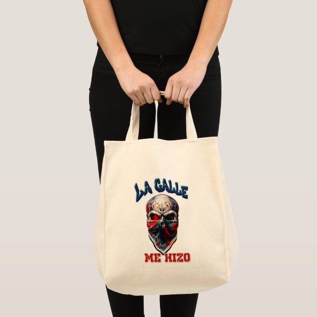 Estampa Hip Hop - La Calle Me Hizo - Bolsa Tote Bag (Front (Product))