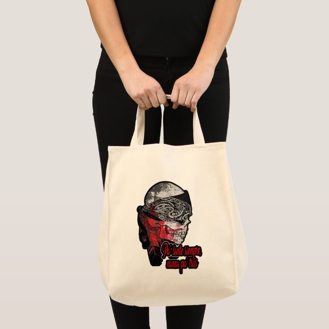Estampas Hip Hop - Nunca Pa’trás - Bolsa Tote Bag (Front (Product))