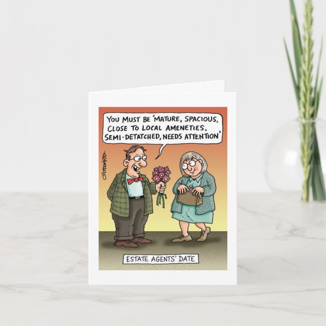 Estate Agent's Date Card (Front)