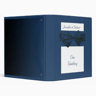 Estate Collection Marine Blue Wedding Binder