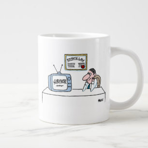 Estate Lawyer Probate Law Cartoon Funny Jumbo Giant Coffee Mug
