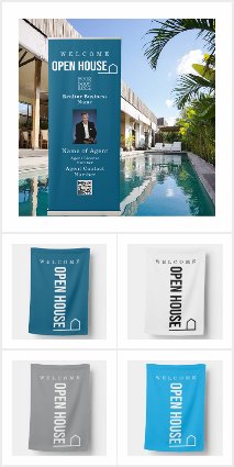 Estate Open House Realtor Promotions Advertisement