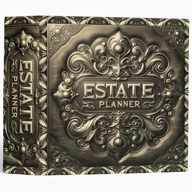 Estate Planner 3 Ring Binder (Front/Spine)