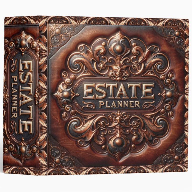 Estate Planner 3 Ring Binder (Front/Spine)