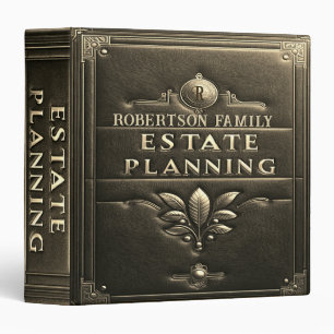 Estate Planning 3 Ring Binder