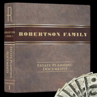 Estate Planning and Trust Documents 3 Ring Binder