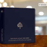 Estate Planning and Trust Documents 3 Ring Binder<br><div class="desc">Impress clients and partners with our professional modern designed estate planning and trust documents binder. The rich blue background and simple elegant golden tree logo emblem exude sophistication, making it ideal for estate planners, attorneys, and advisors. Organize and showcase your materials with confidence. Bulk orders are available with no minimum....</div>