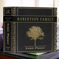 Estate Planning and Trust Documents 3 Ring Binder