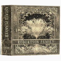 Estate Planning and Trust Documents 3 Ring Binder