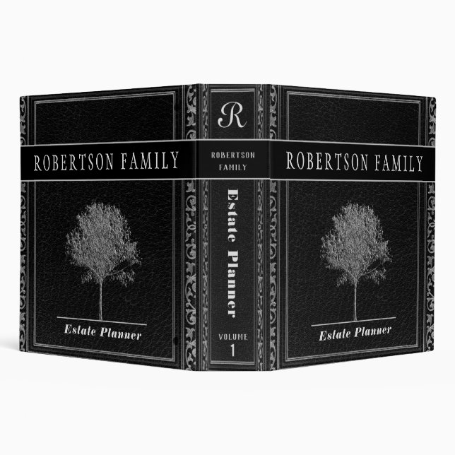 Estate Planning and Trust Documents 3 Ring Binder (Background)