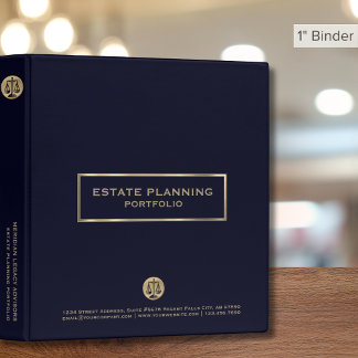 Estate Planning and Trust Documents Binder
