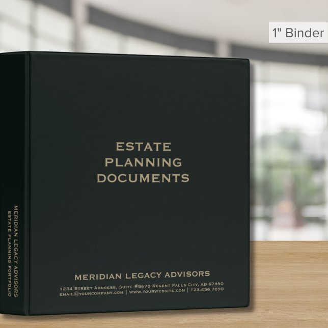 Estate Planning Document Binder (Creator Uploaded)