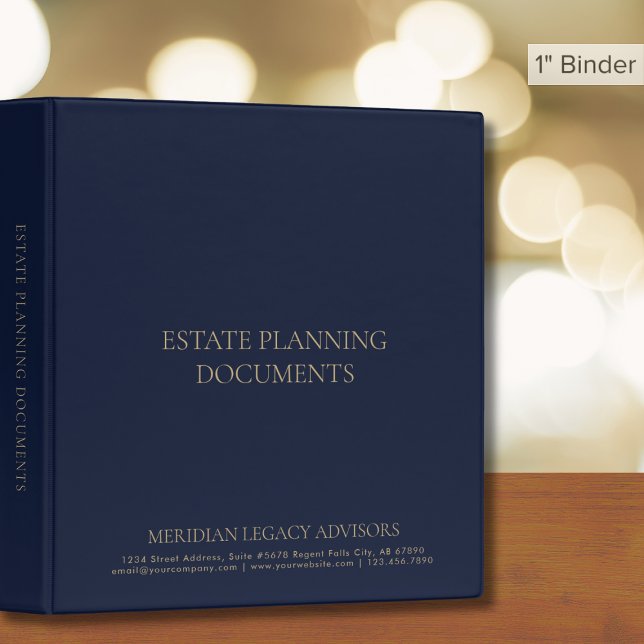 Estate Planning Documents Binder (Creator Uploaded)