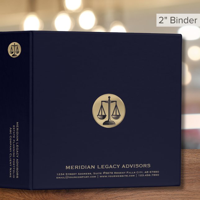 Estate Planning Portfolio 2 Inch Binder (Creator Uploaded)