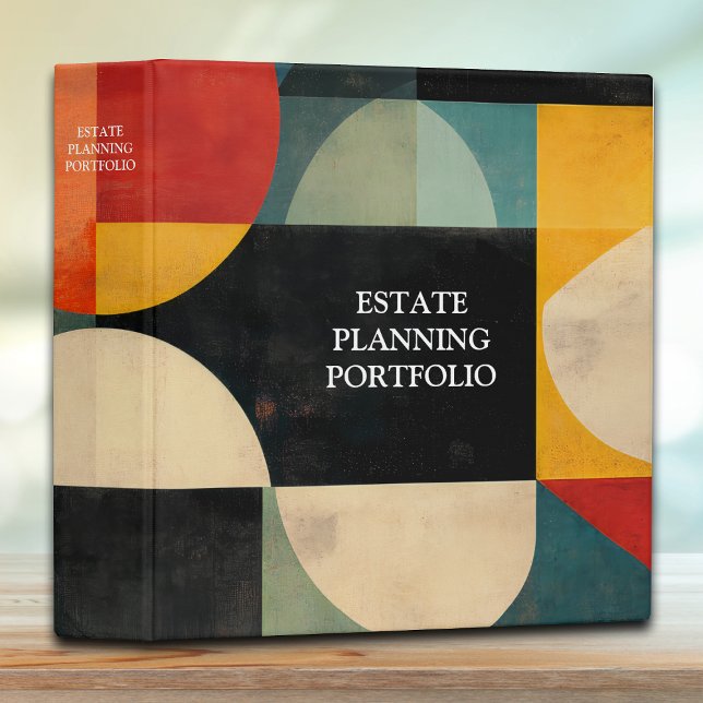 Estate Planning Portfolio  3 Ring Binder (Creator Uploaded)
