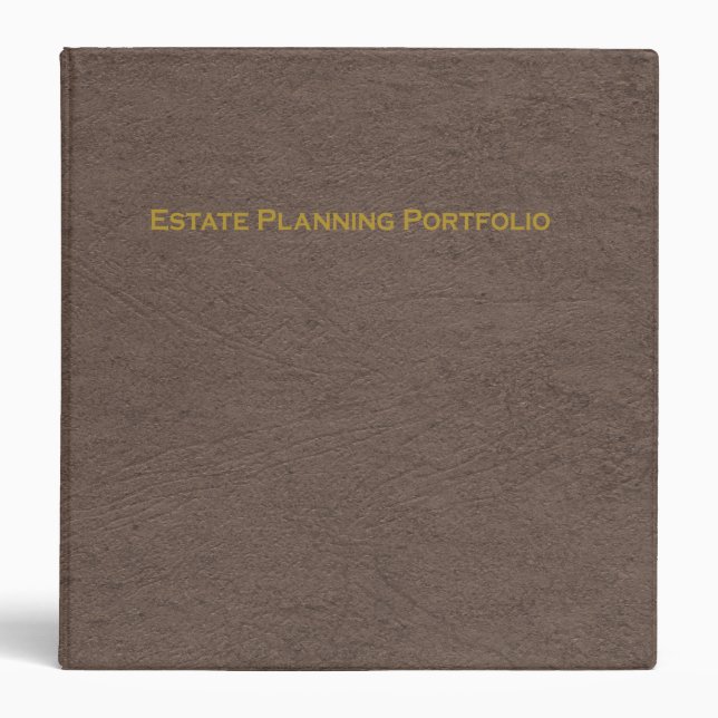 Estate Planning Binder  High Quality, Practical & Stylish 