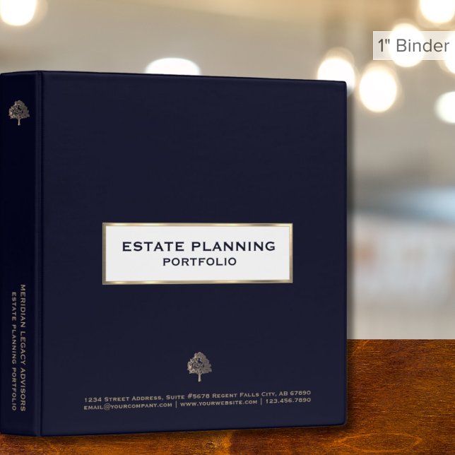 Estate Planning Portfolio Binder (Creator Uploaded)