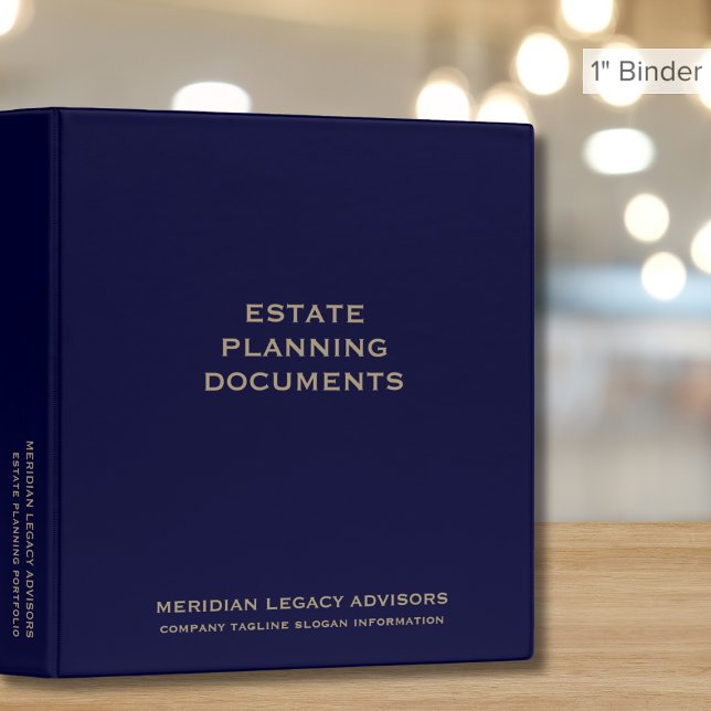 Estate Planning Portfolio Binder (Creator Uploaded)
