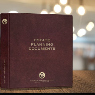 Estate Planning Trust Documents 3 Ring Binder