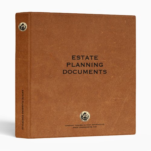 Estate Planning Trust Documents Binder