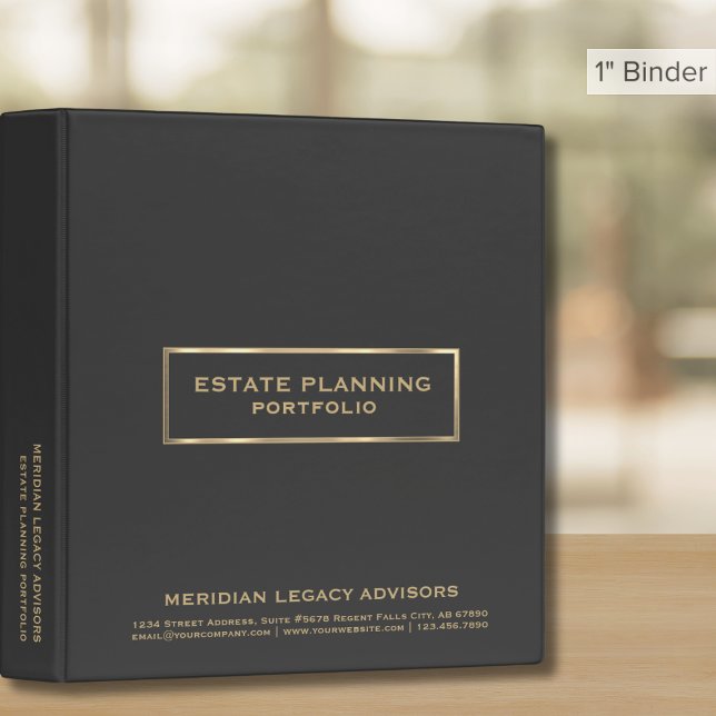 Estate Planning Trust Documents Binder Gray (Creator Uploaded)