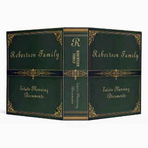 Estate Planning Wills Financial 3 Ring Binder