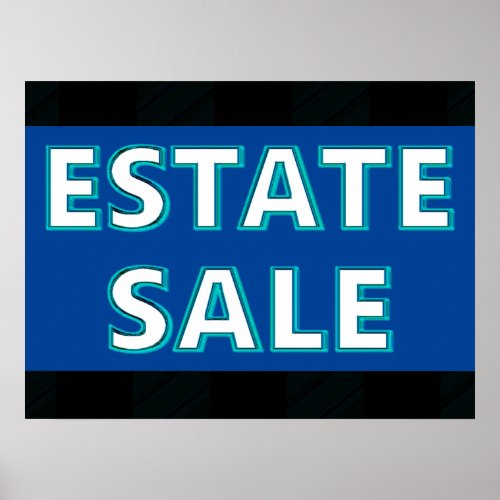 Estate Sale Poster