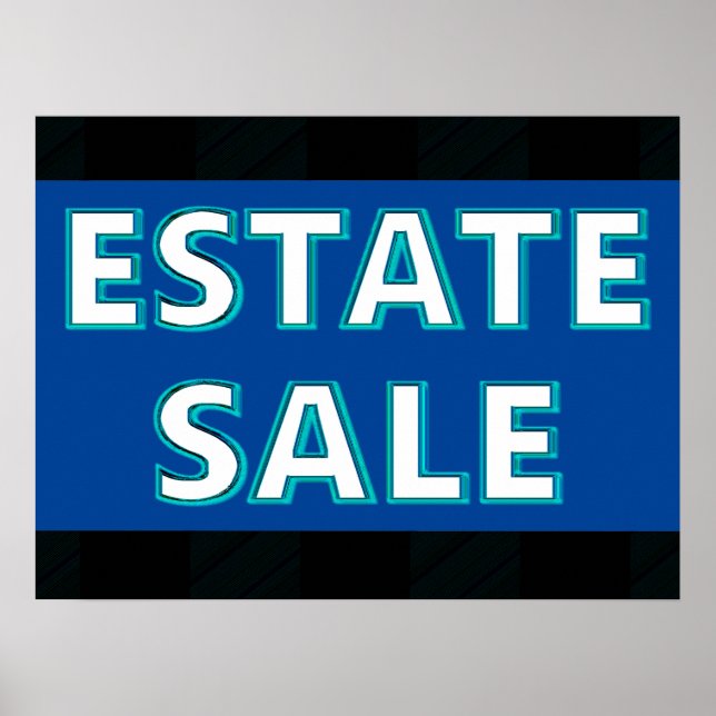 Estate Sale Poster (Front)