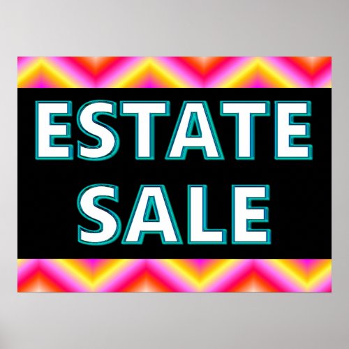 Estate Sale Poster