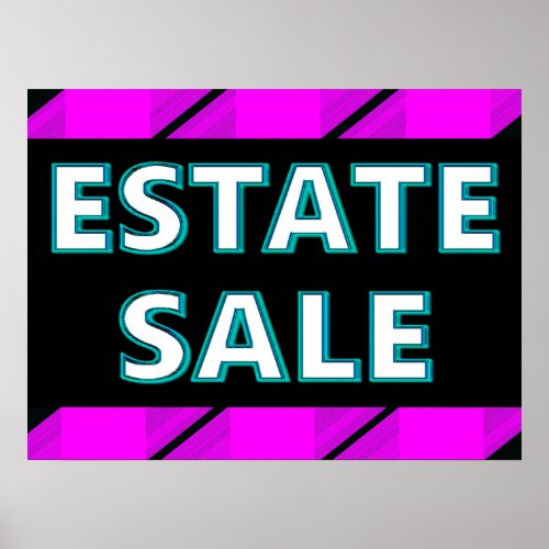 Estate Sale Poster