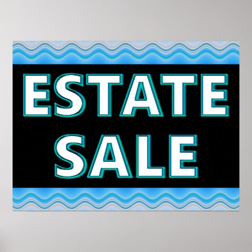 Estate Sale Poster