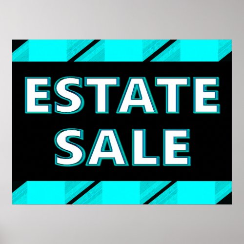 Estate Sale Poster