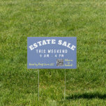 Estate Sale QR Code Event Customizable Yard Sign