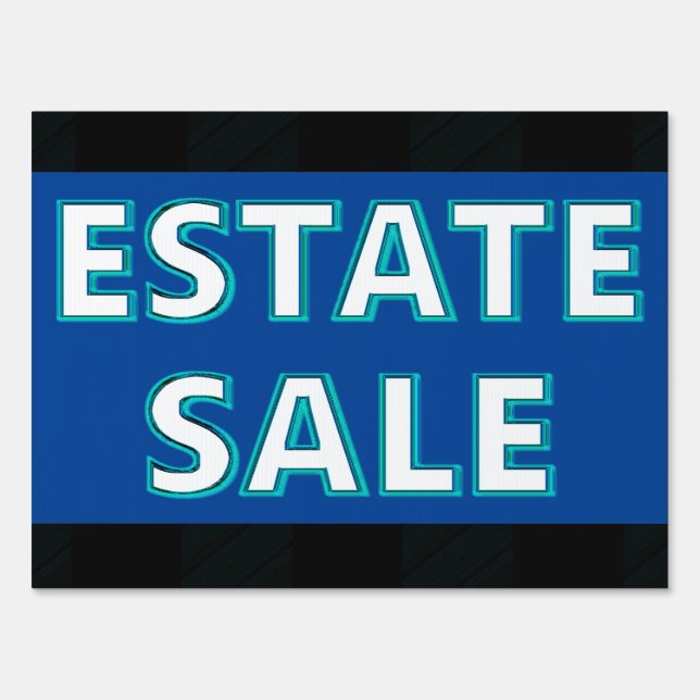Estate Sale Sign (Front)