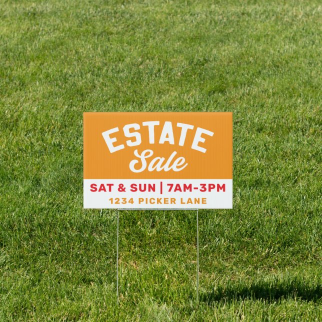 Estate Sale Sign (Insitu)