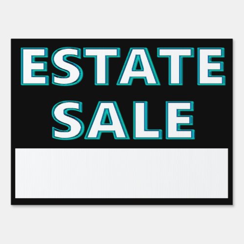 Estate Sale Sign