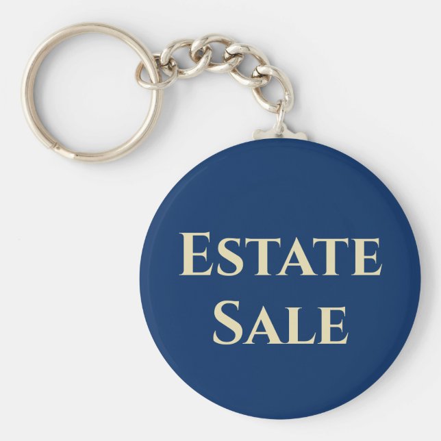 Estate Sale Support Keychain (Front)