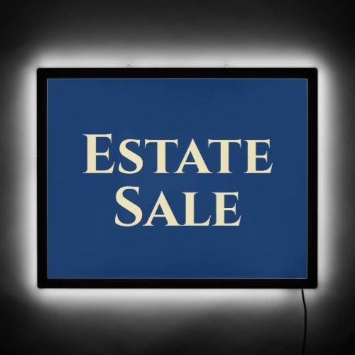 Estate Sale Support LED Sign