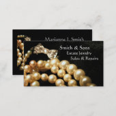 Estate Vintage Jewelry Business Card (Front/Back)
