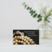 Estate Vintage Jewelry Business Card (Standing Front)