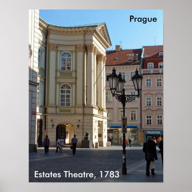 Estates Theatre, Prague, 2006 Poster (Front)
