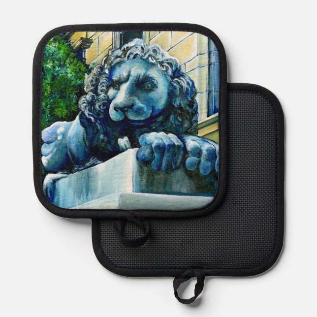 Esteemed Feline Pot Holder (Front/Back)