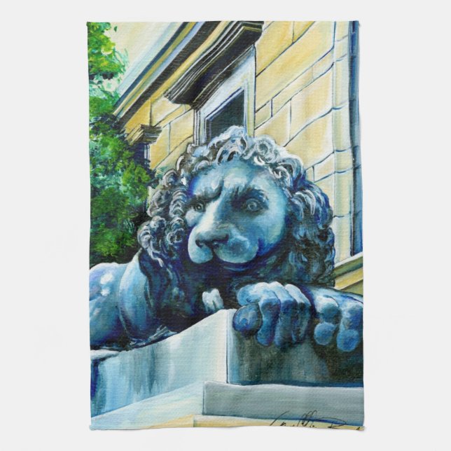 Esteemed Feline Towel (Vertical)