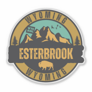 Esterbrook, Wyoming Sticker