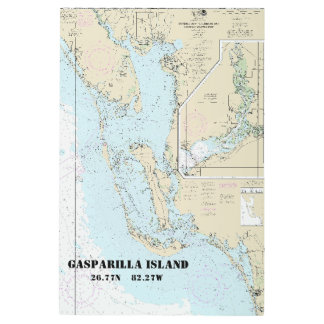 Estero Bay to Lemon Bay Nautical Chart 11426 Metal Metal Print